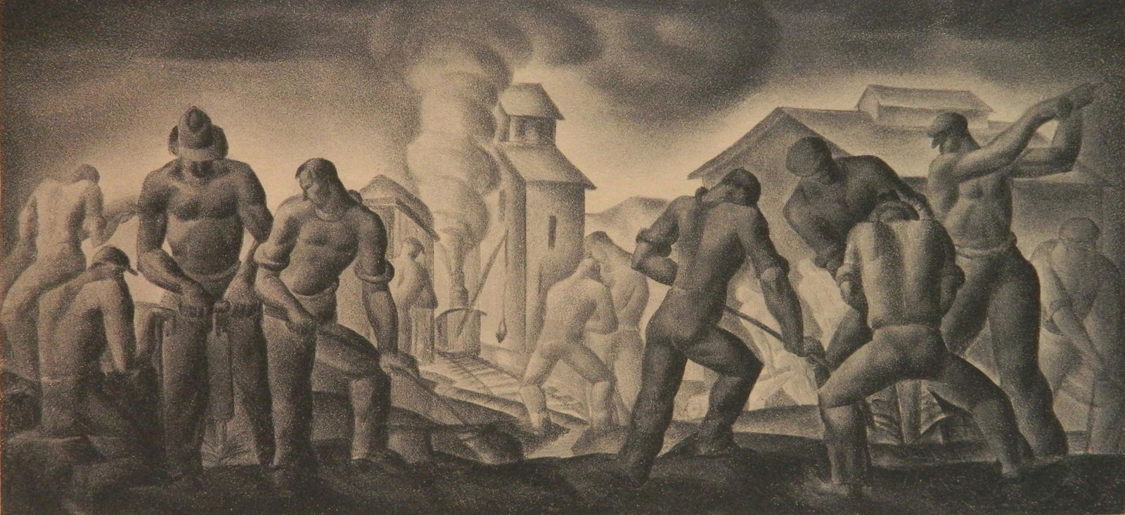 Manuel Silberger lithograph (1 of 3)