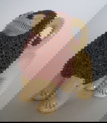 Billy Ray Hussey and Owens Pottery Lion: Billy Ray Hussey (American 1955- ) and Owens- Pottery Lion, collaboration piece, signed Owens and 'BH', very good condition. 5 1/2''h