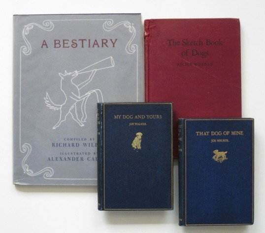 4 Books on Dogs: 4 Books on Dogs- 1.) Walker, Joe, ''My Dog and Yours'', ill. by G. L. Stampa, Ward Lock & Co, Ltd, London and Melbourne, 1929, t.e.g., 12mo; 2.) Walker, Joe, ''That Dog of Mine'', ill. by G. L. Stampa