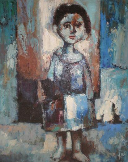 Jacques Vellve oil painting: Jacques Vellve- Pepe- oil on canvas, signed Vellve lower right. 24 x 30''