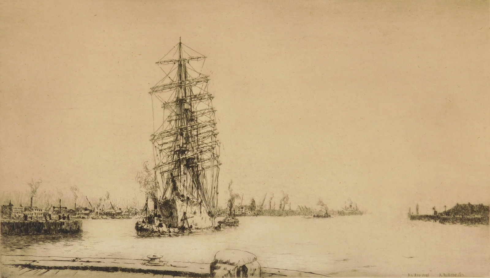 Arthur Briscoe etching (1 of 4)