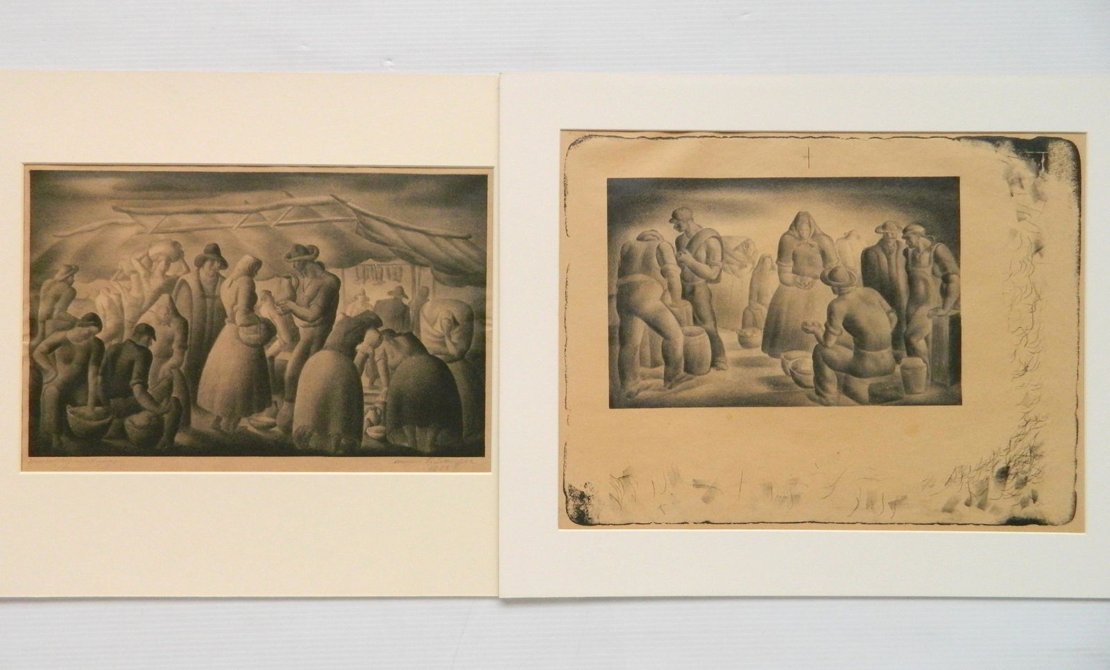 2 Manuel Silberger lithographs (1 of 6)