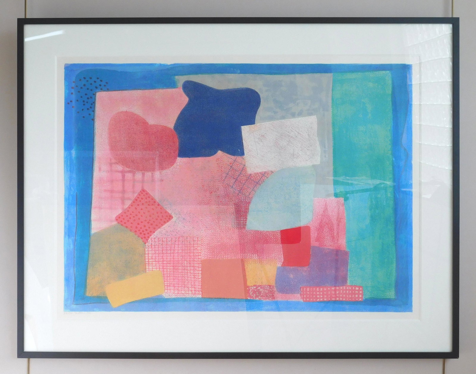 Robert Natkin lithograph (1 of 3)