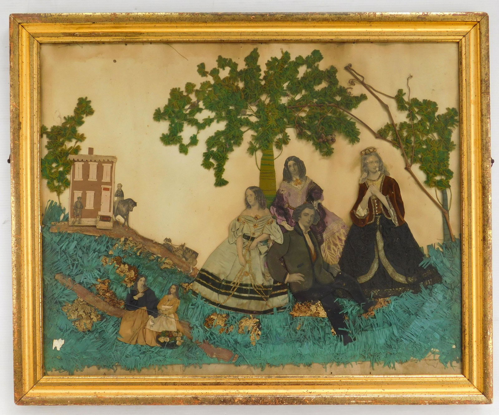 Victorian mixed media diorama (1 of 5)