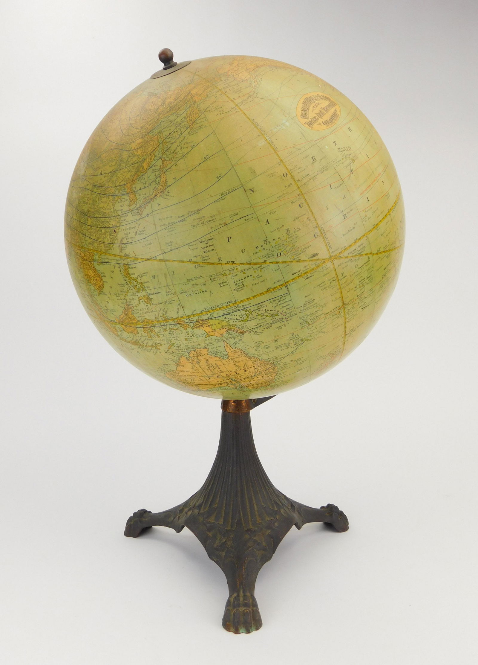 Rand McNally terrestrial globe (1 of 5)