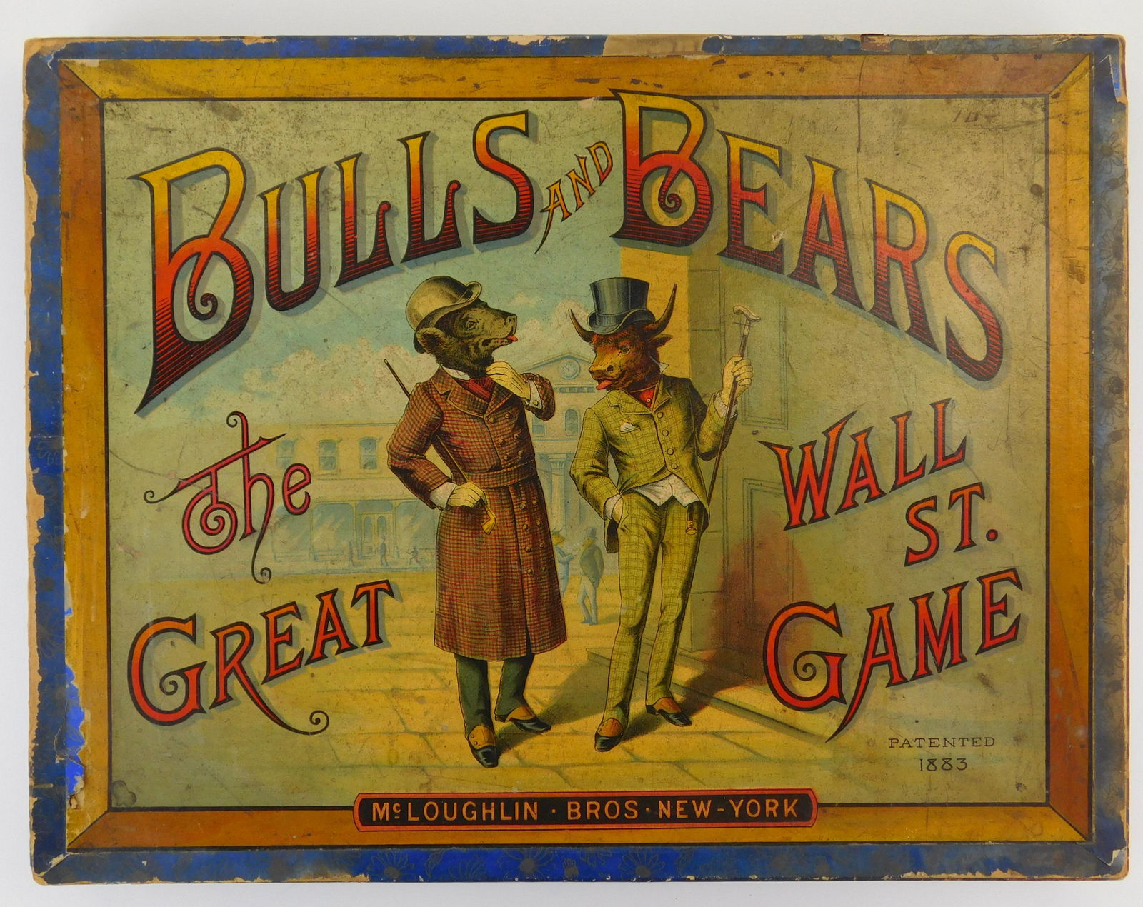 Mc Loughlin Bros Bears and Bulls Wall St. game (1 of 9)