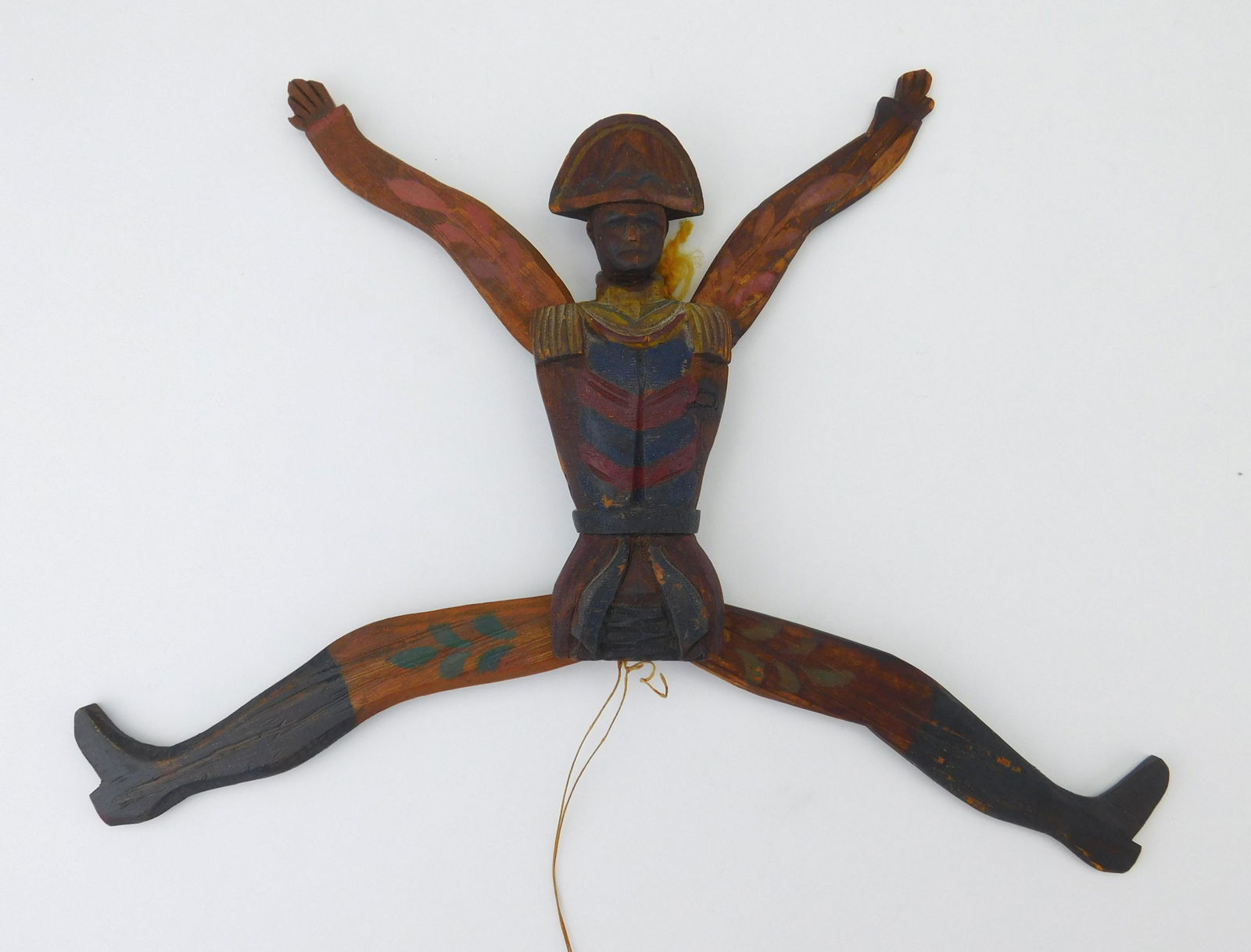 19th American Jumping jack wood toy (1 of 3)