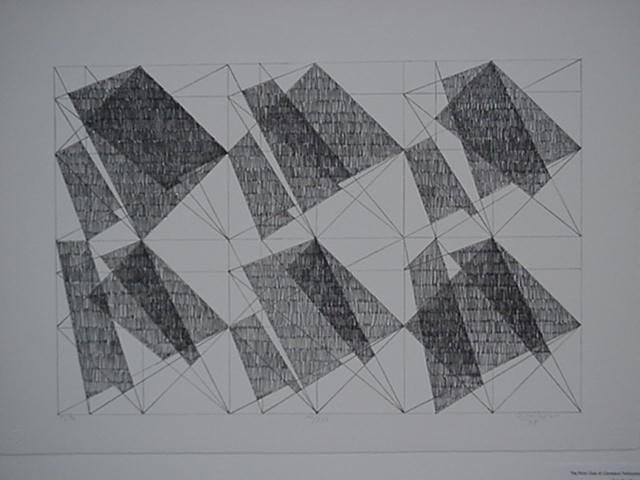 Jack Tworkov loithograph: Jack Tworkov- ''T. L. #6''- lithograph, 1978, signed in pencil, edition of 250 plus 15, th Print Club of Cleveland publication No. 58, very good oncdition. 12 1/4 x 18''