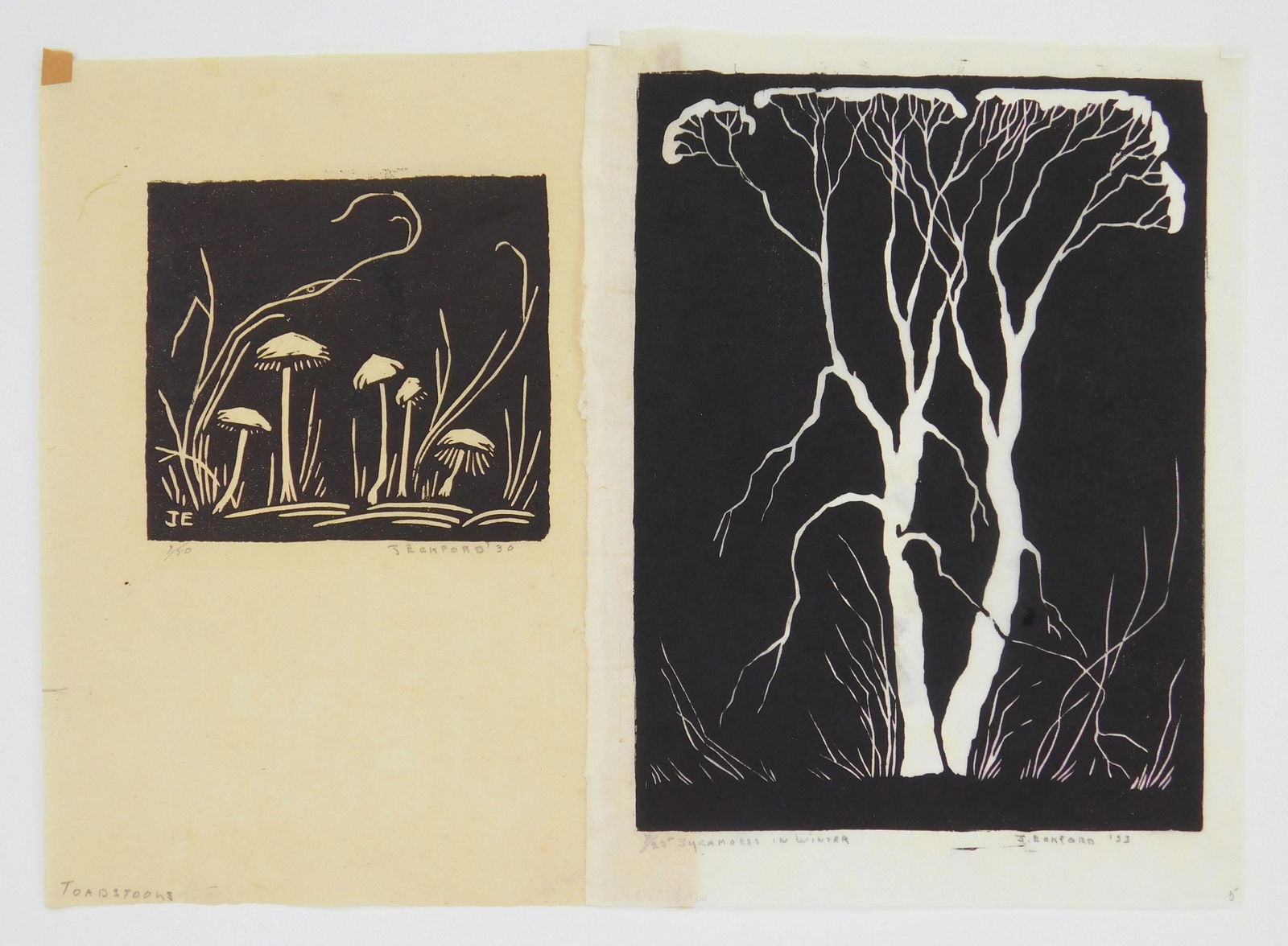 2 Jessie Jo Eckford woodblocks (1 of 8)