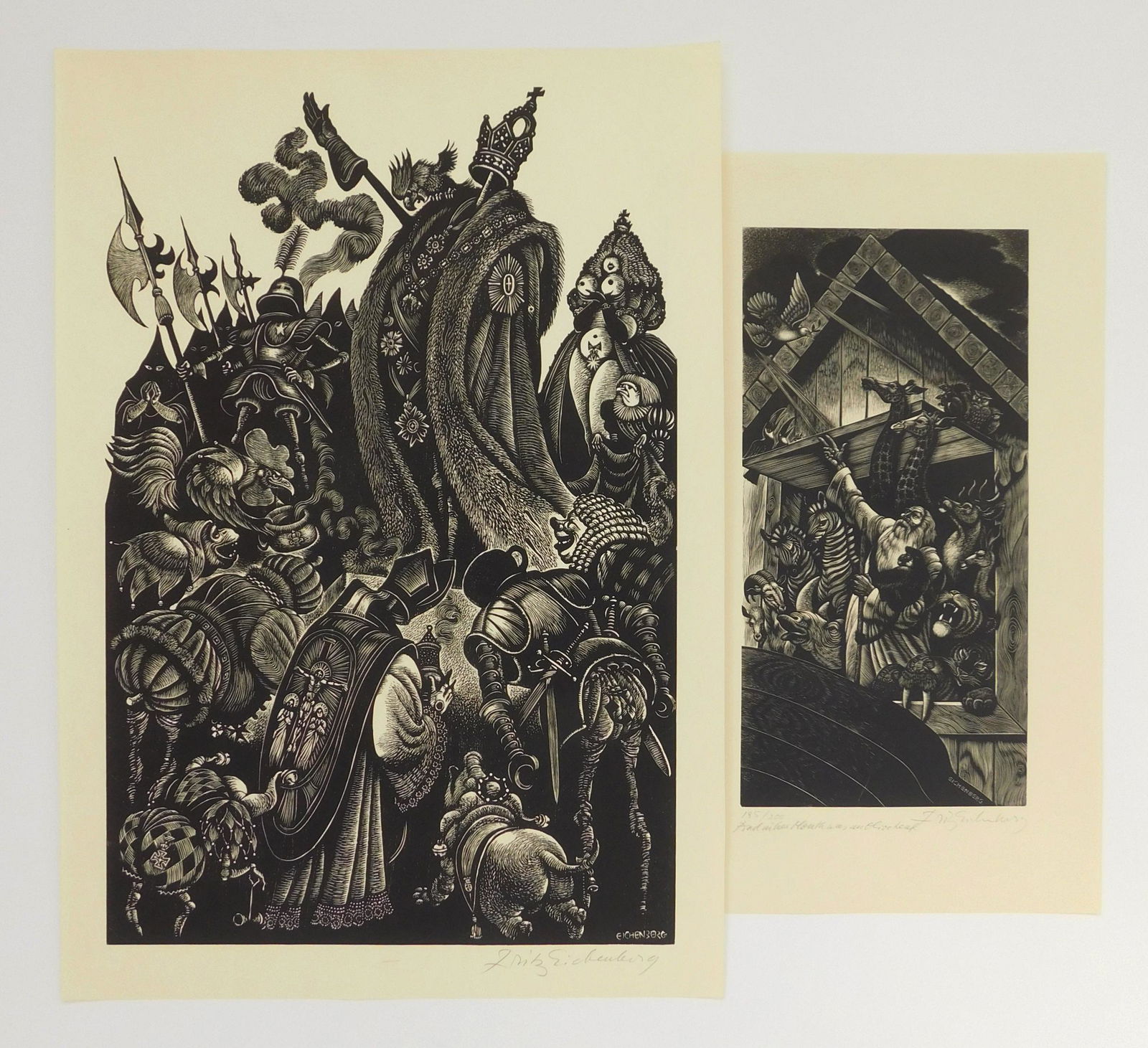 Fritz Eichenberg woodcut (1 of 7)