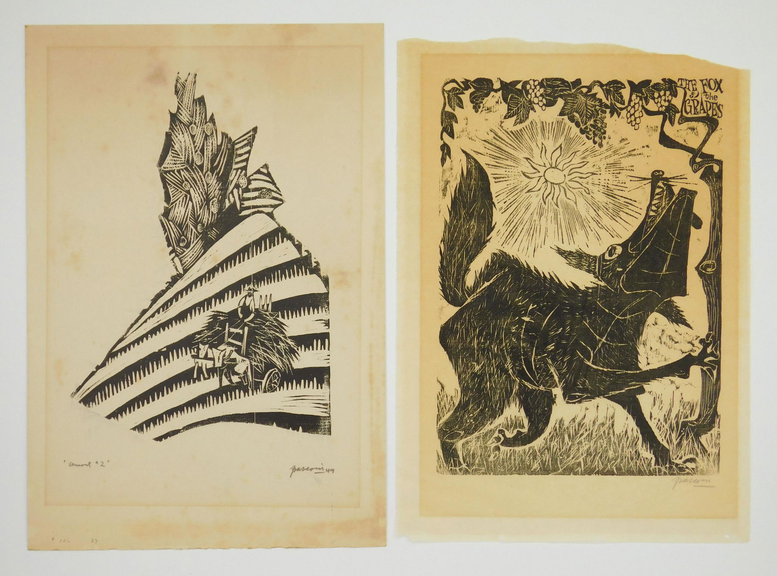 2 Antonio Frasconi woodcuts (1 of 7)