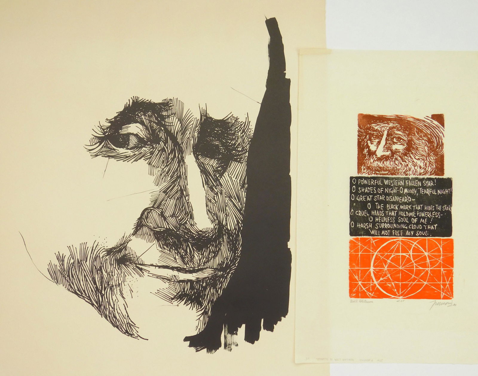 2 Antonio Frasconi woodcuts (1 of 10)