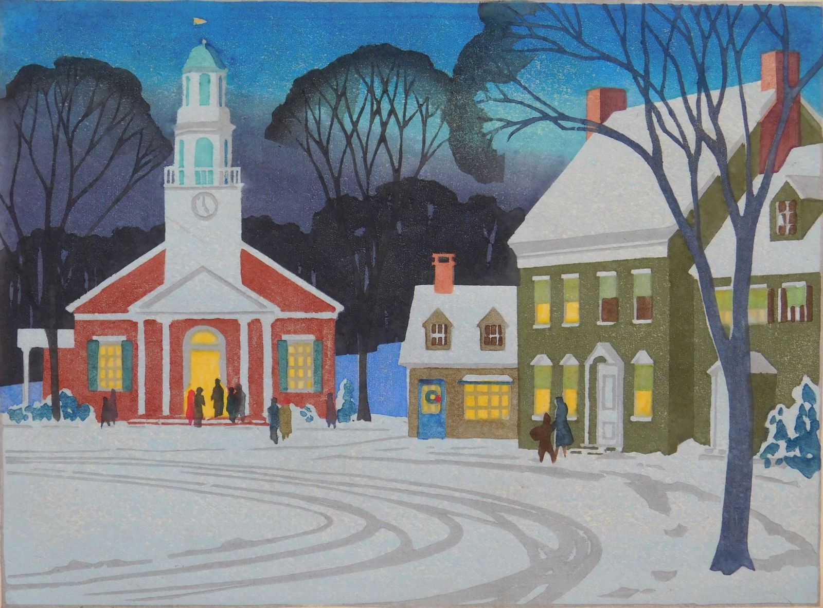 Francisca & Thomas Greenley woodblock (1 of 5)