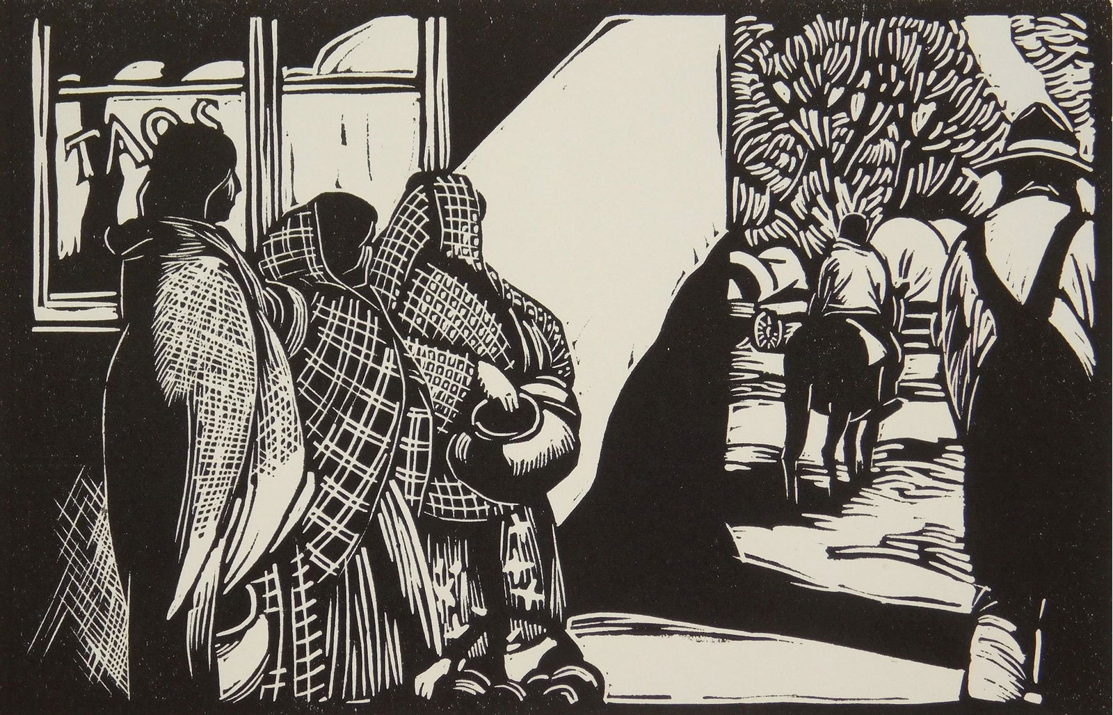 Barbara Latham woodblock (1 of 5)