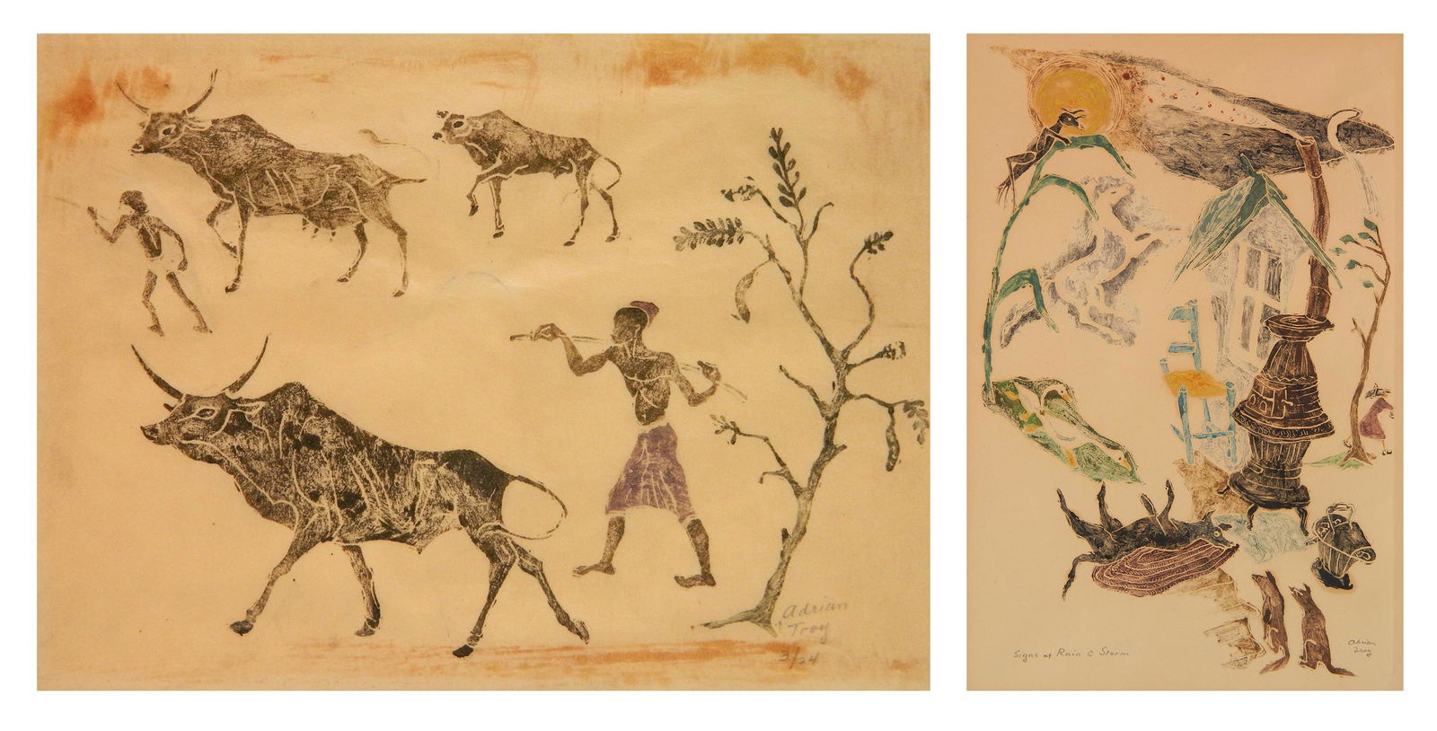 2 Adrian Troy prints (1 of 7)