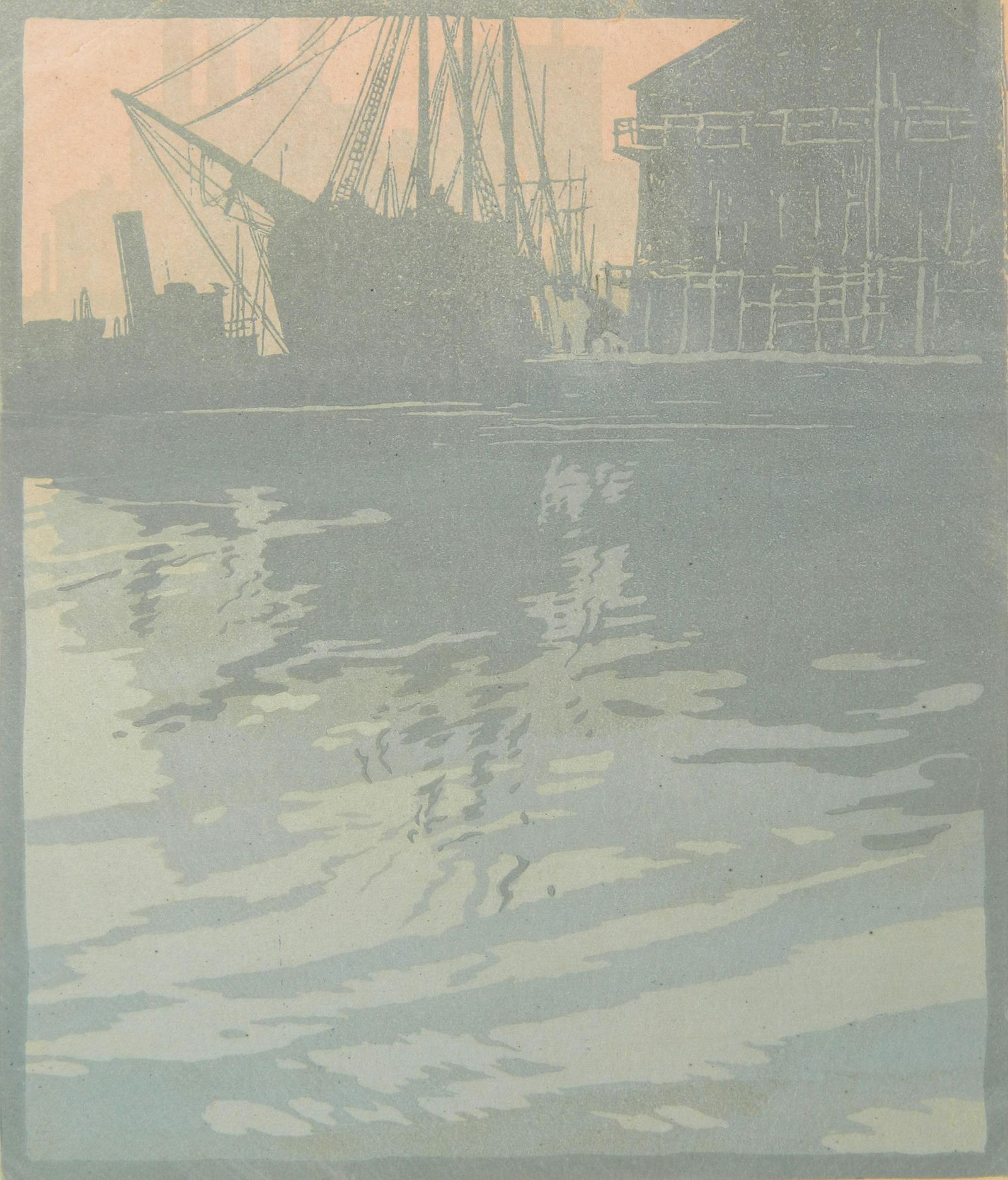 Ernest Watson woodblock (1 of 4)