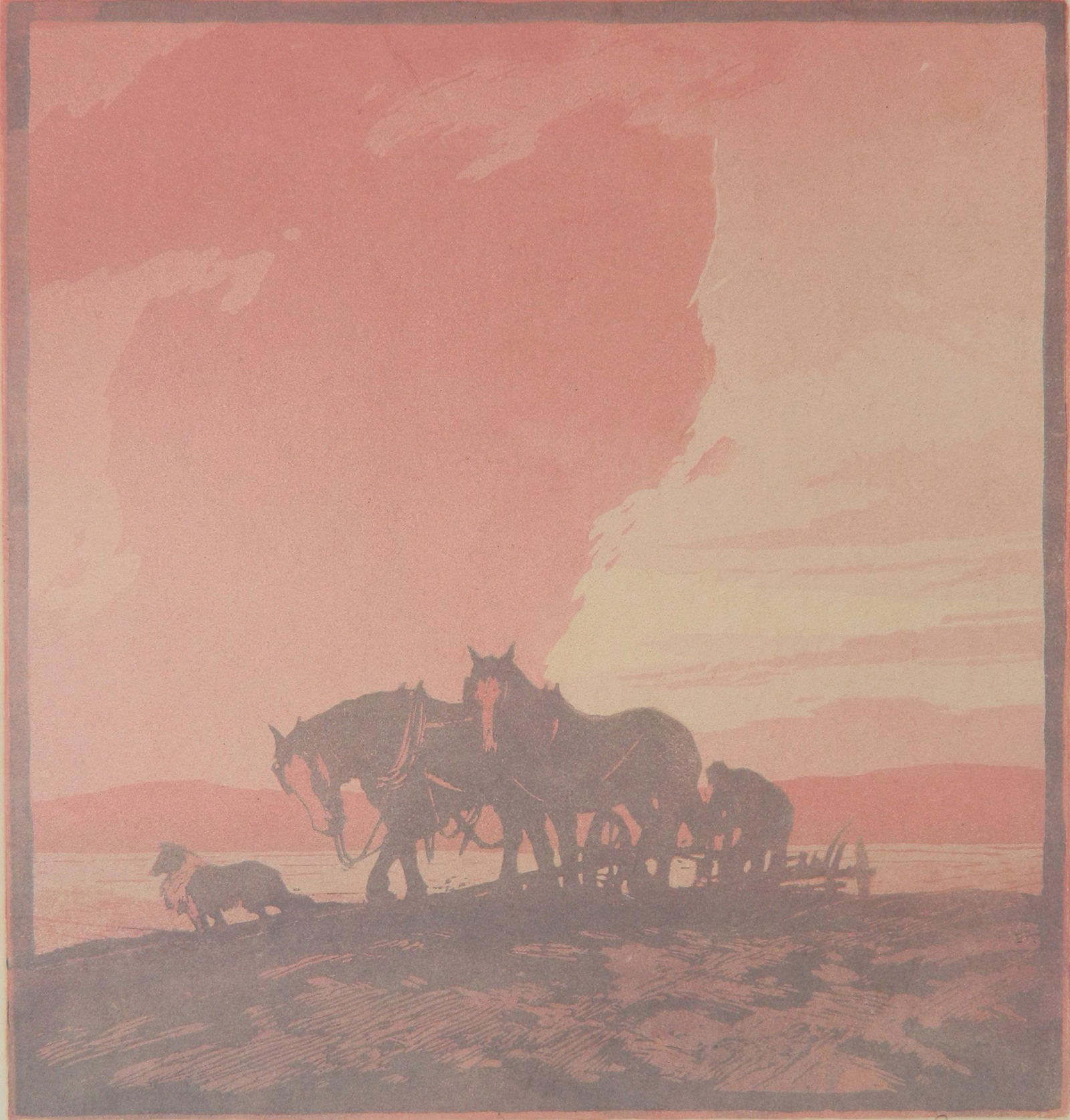 Ernest Watson woodblock (1 of 4)