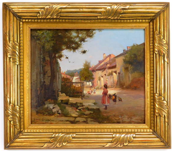 Gabriel Guerin oil Mar 19, 2022 Rachel Davis Fine Arts in OH