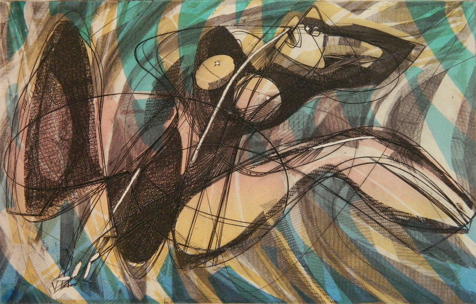 Stanley W. Hayter engraving (1 of 4)