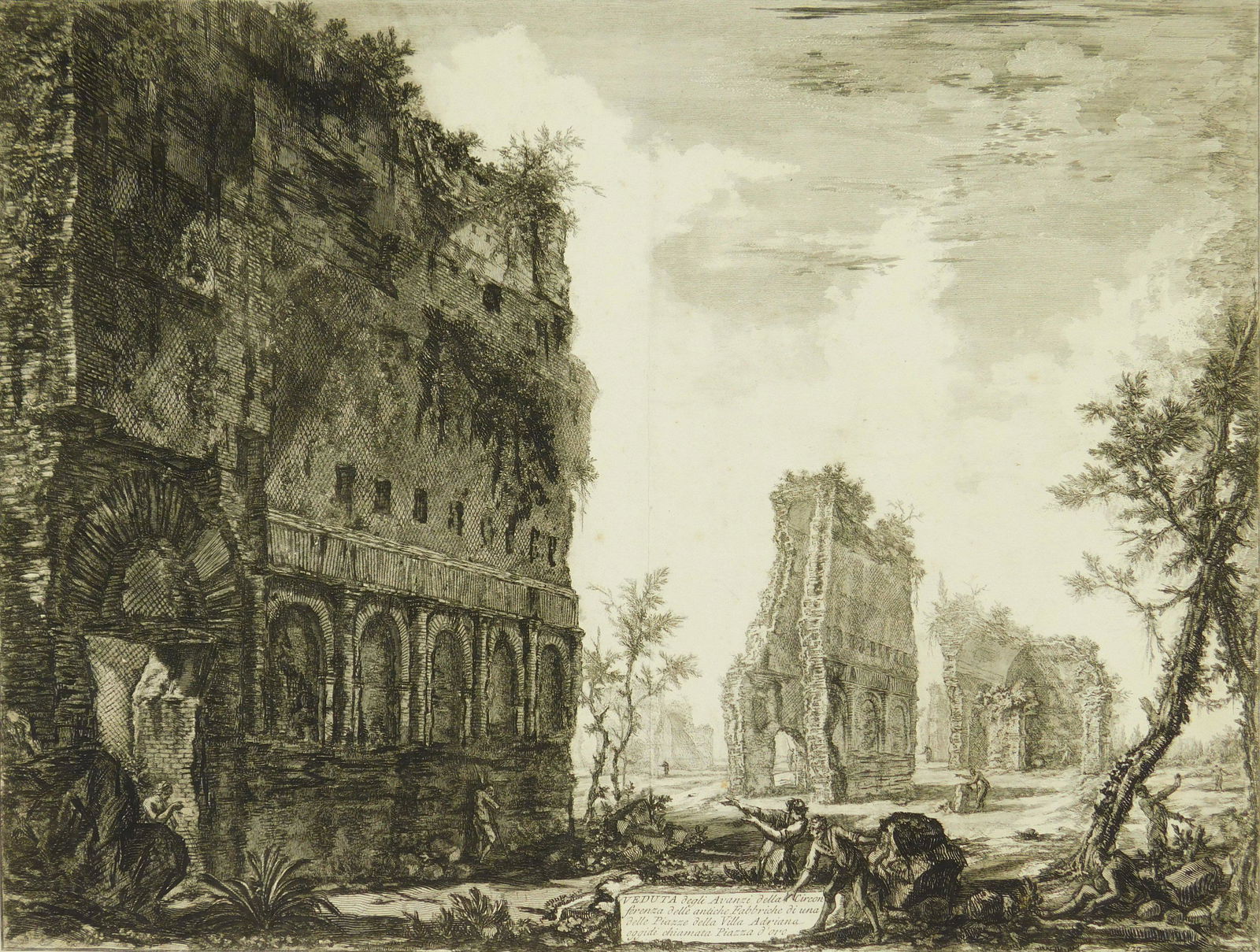 Piranesi etching (1 of 6)