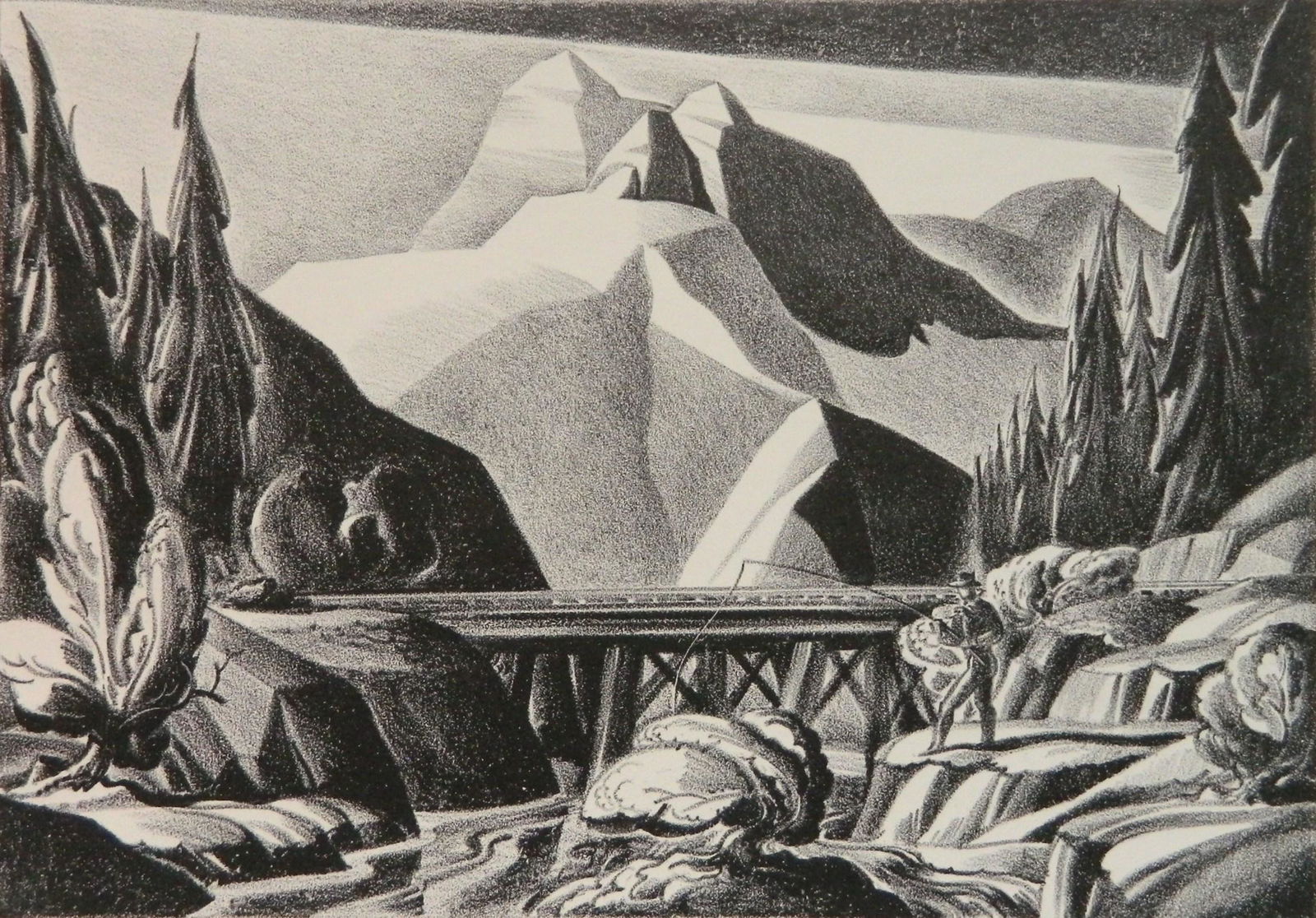 Dale Nichols lithograph (1 of 4)