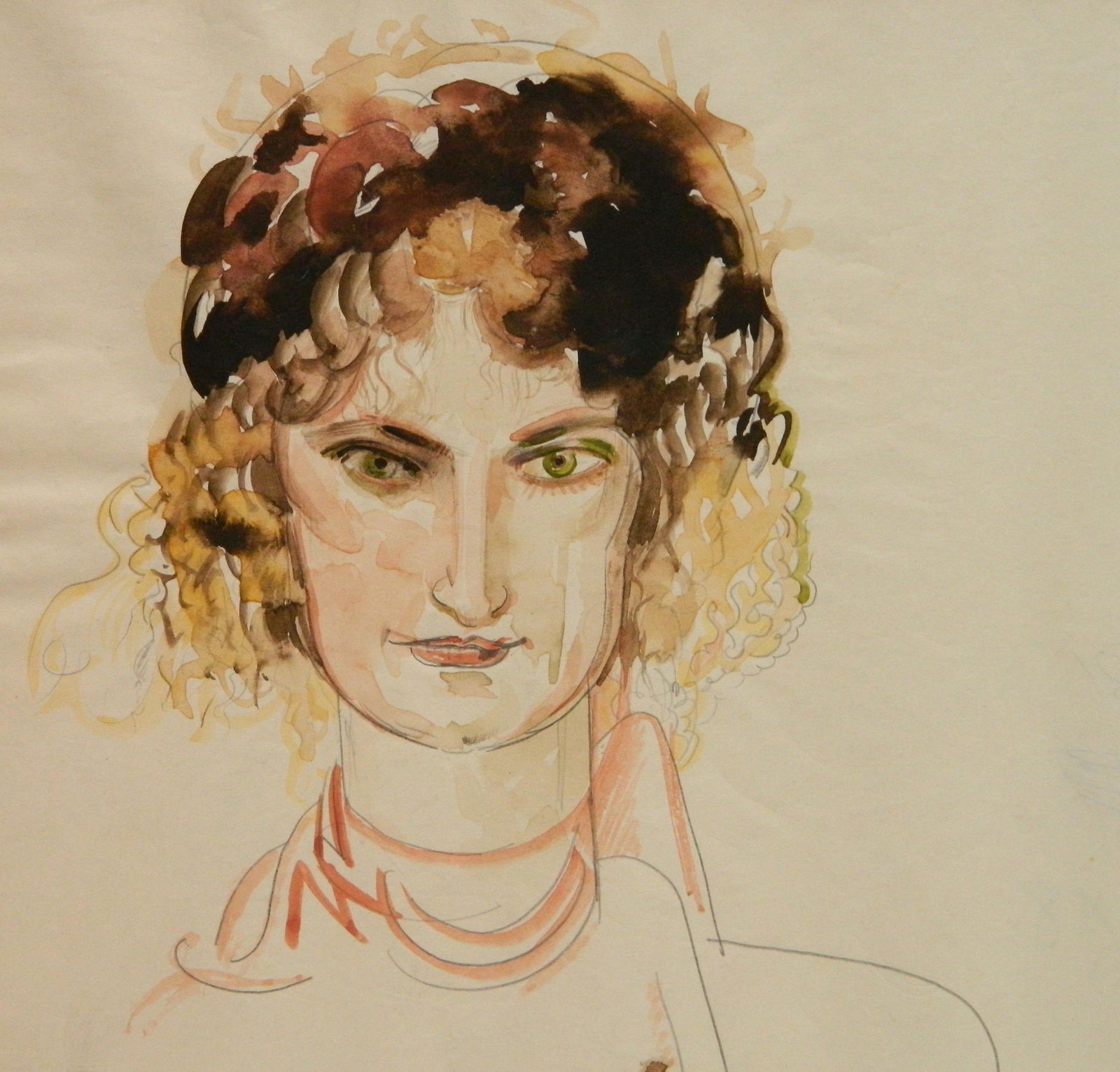 William Sommer watercolor (1 of 5)