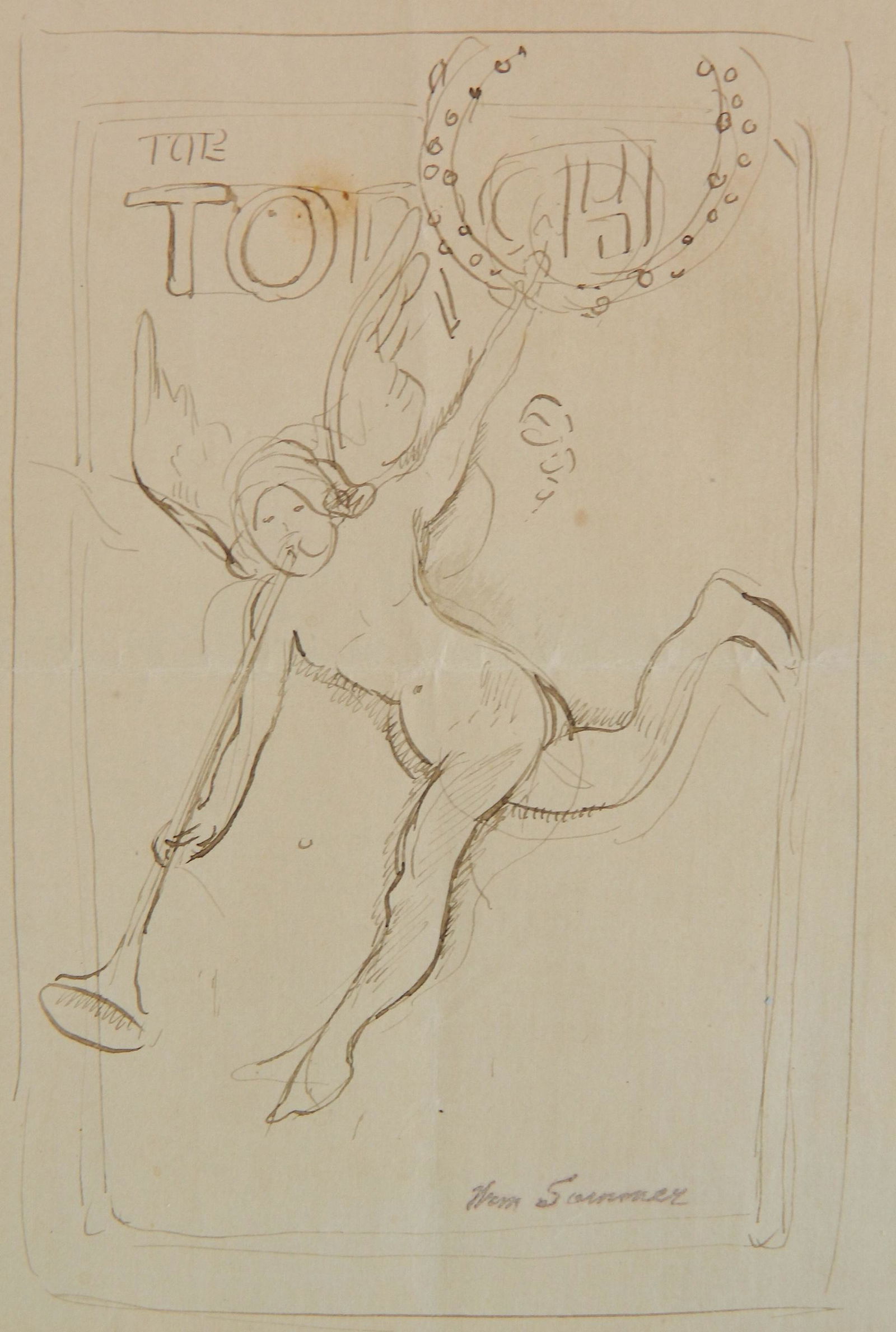 William Sommer pen and ink (1 of 4)