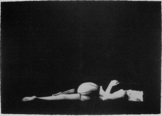 Milton Greene 2 silkscreen: Milton Greene (American 1922-1985)- Reclining Marilyn Monroe; Marilyn Monroe in Stockings- 2 silkscreen in colors, both signed and numbered 229/300 and 5/300 in pencil, both from the 'Black Sitting' s