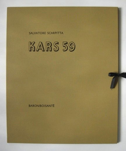 Salvatore Scarpitta 3 aquatints: Salvatore Scarpitta (American 1919-2007)- Kars 59- 3 aquatints, 1989, all signed, dated and numbered 15/29 in pencil, published by Garon / Boisante editions, with portfolio, very good condition. 17 1/