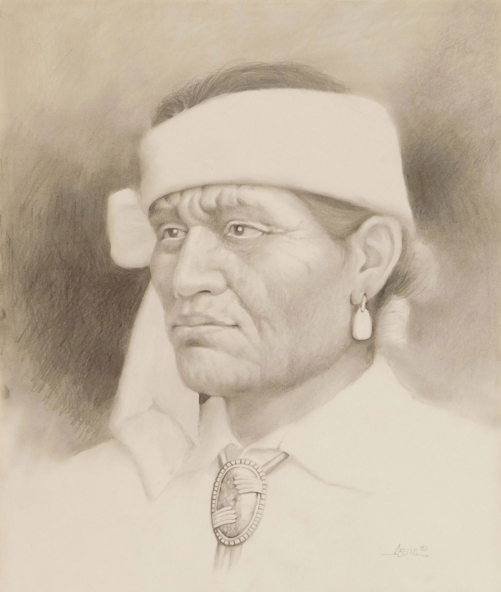 Jim Abeita charcoal (1 of 4)