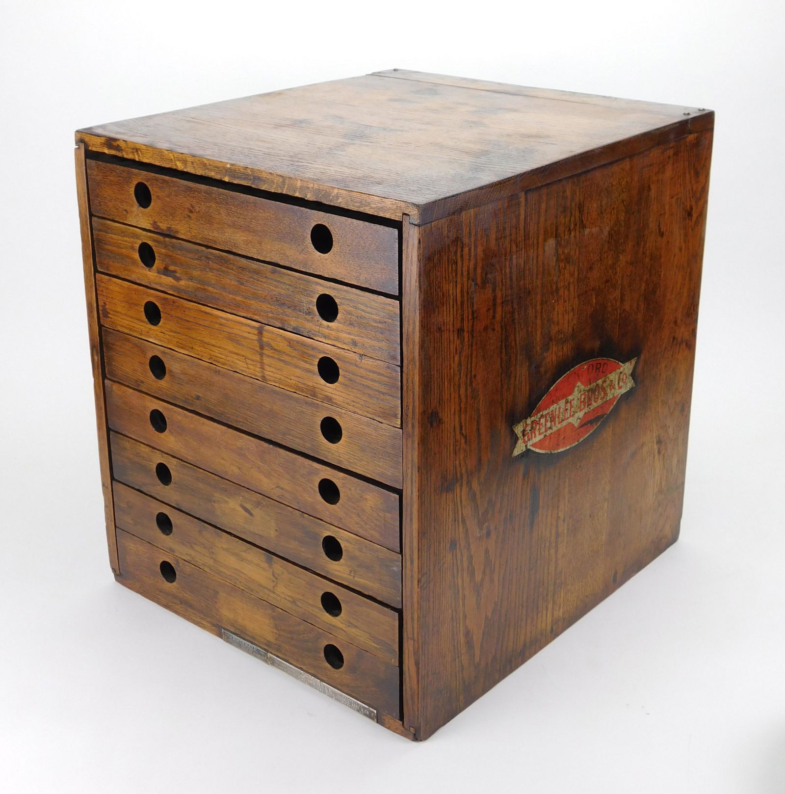 Green Lee Bros. cabinet (1 of 5)