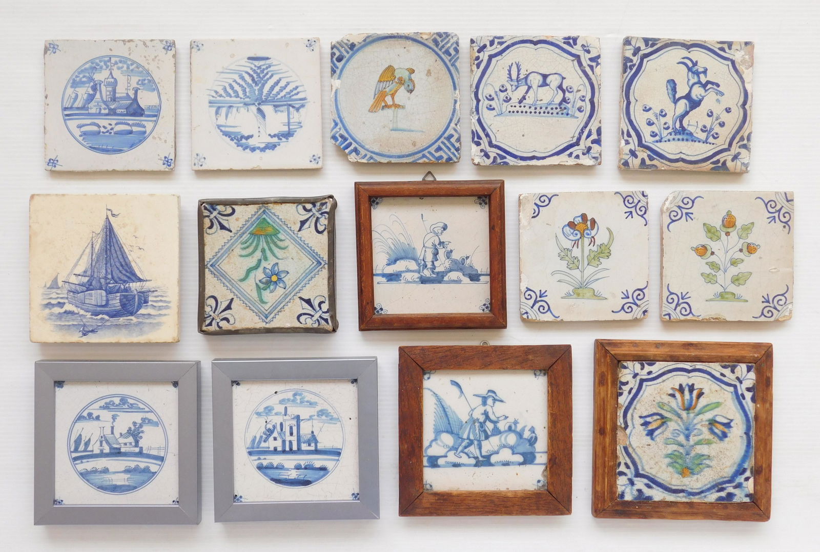 14 Delftware tiles (1 of 4)