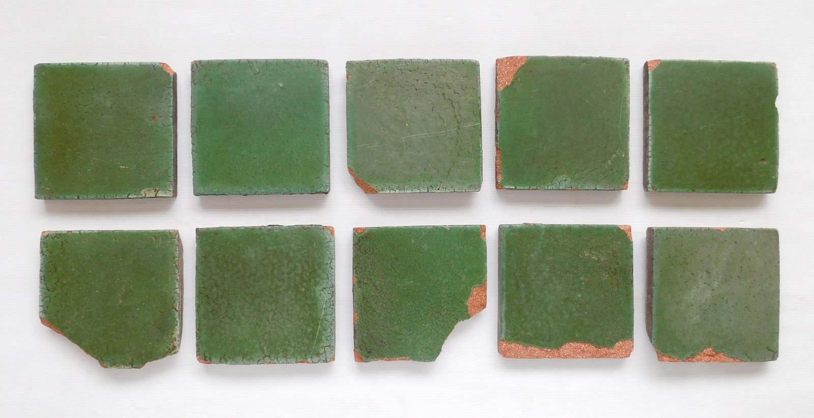 9 Grueby tiles (1 of 4)