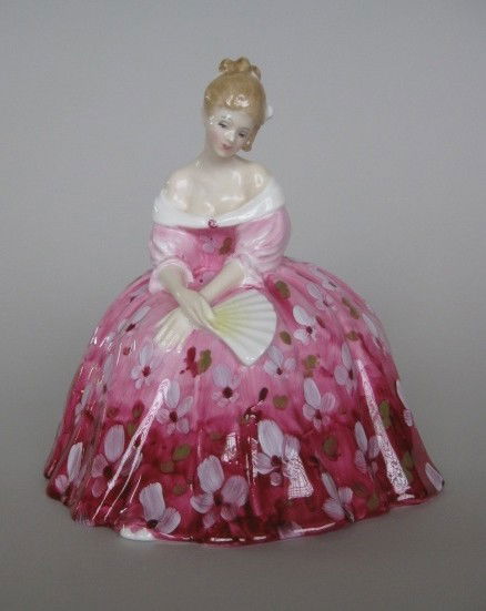 Royal Doulton Porcelain Figurine: Royal Doulton Porcelain Figurine- ''Victoria'' HN 2471, designed by M. Davies, issued 1973-2000. 6 1/2''
