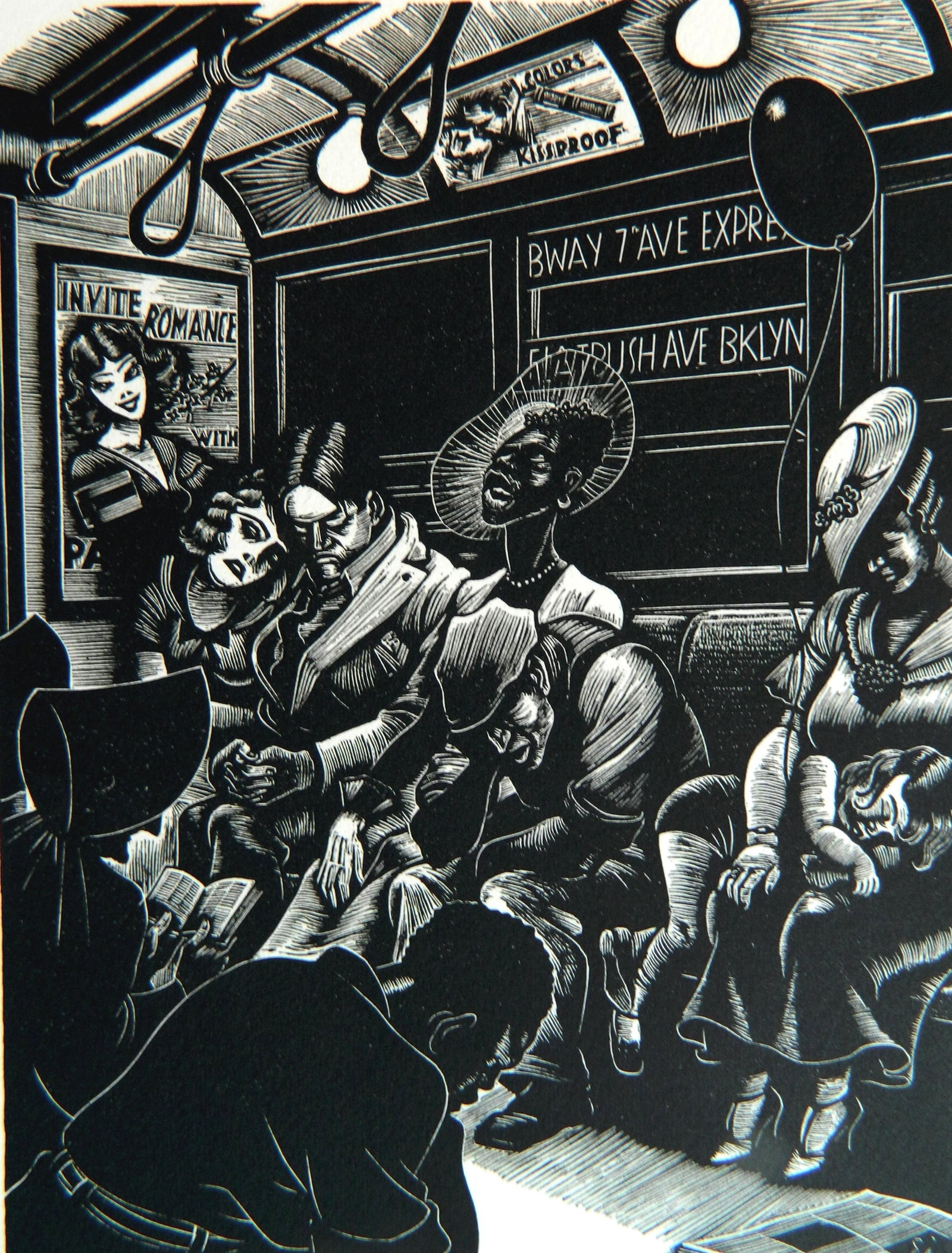 4 Kerr Eby etchings (1 of 9)