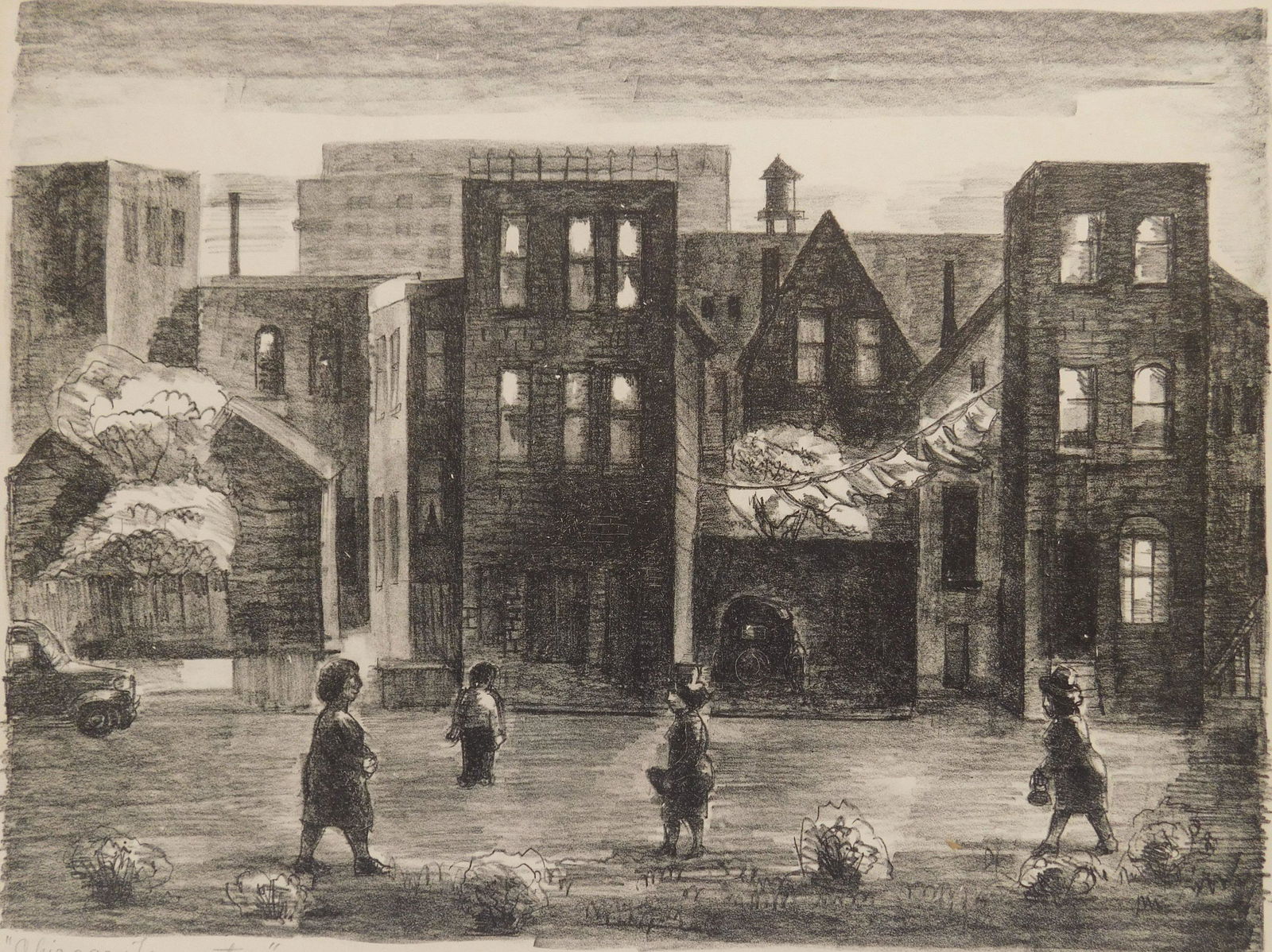 William Jacobs lithograph (1 of 4)