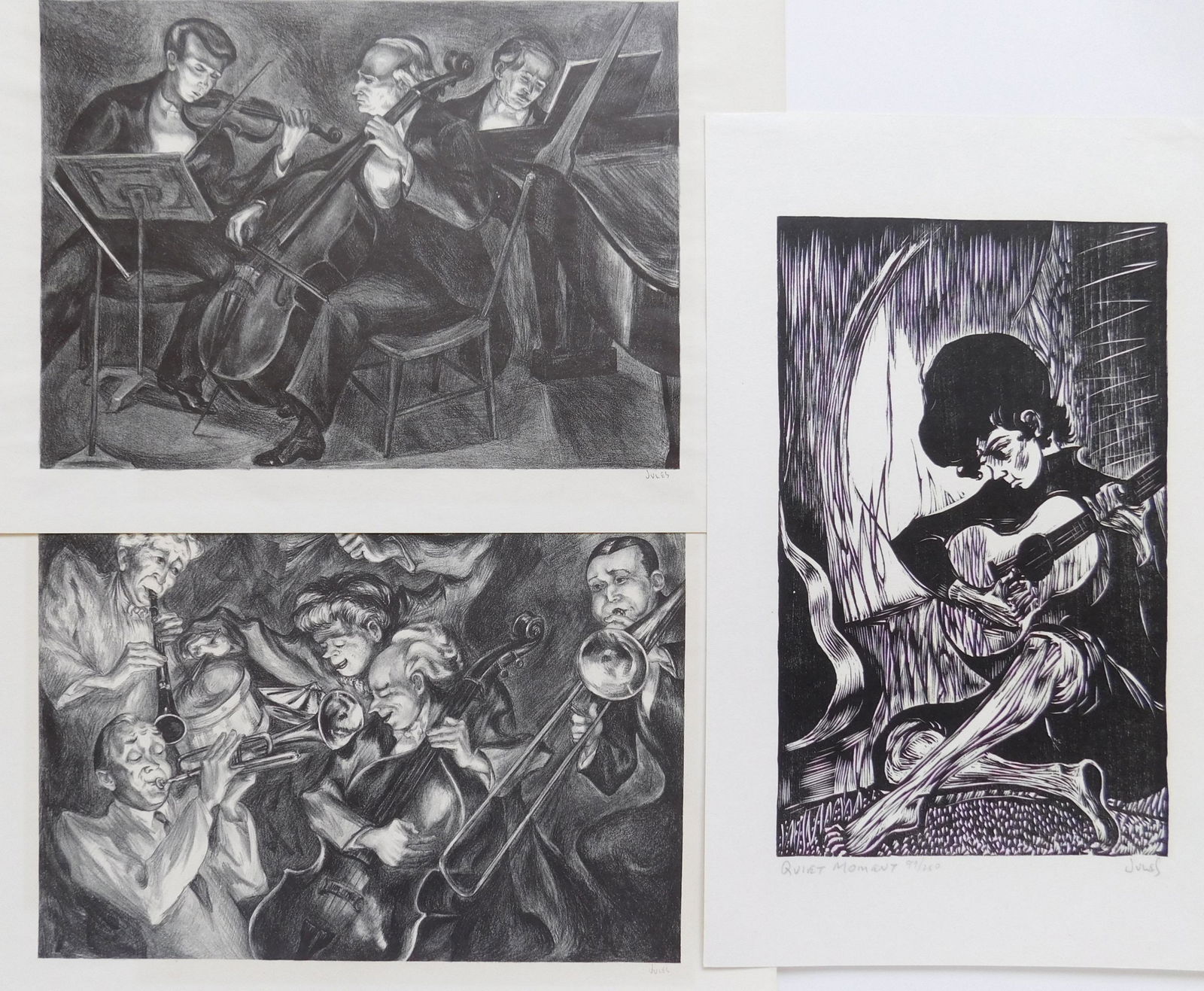 3 Mervin Jules prints (1 of 8)