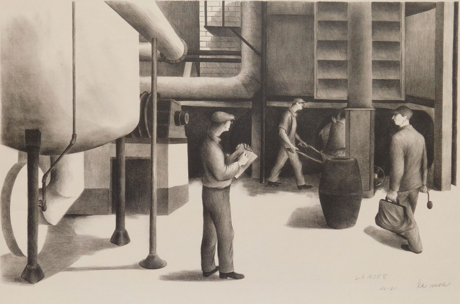 Chet Lamore lithograph (1 of 4)