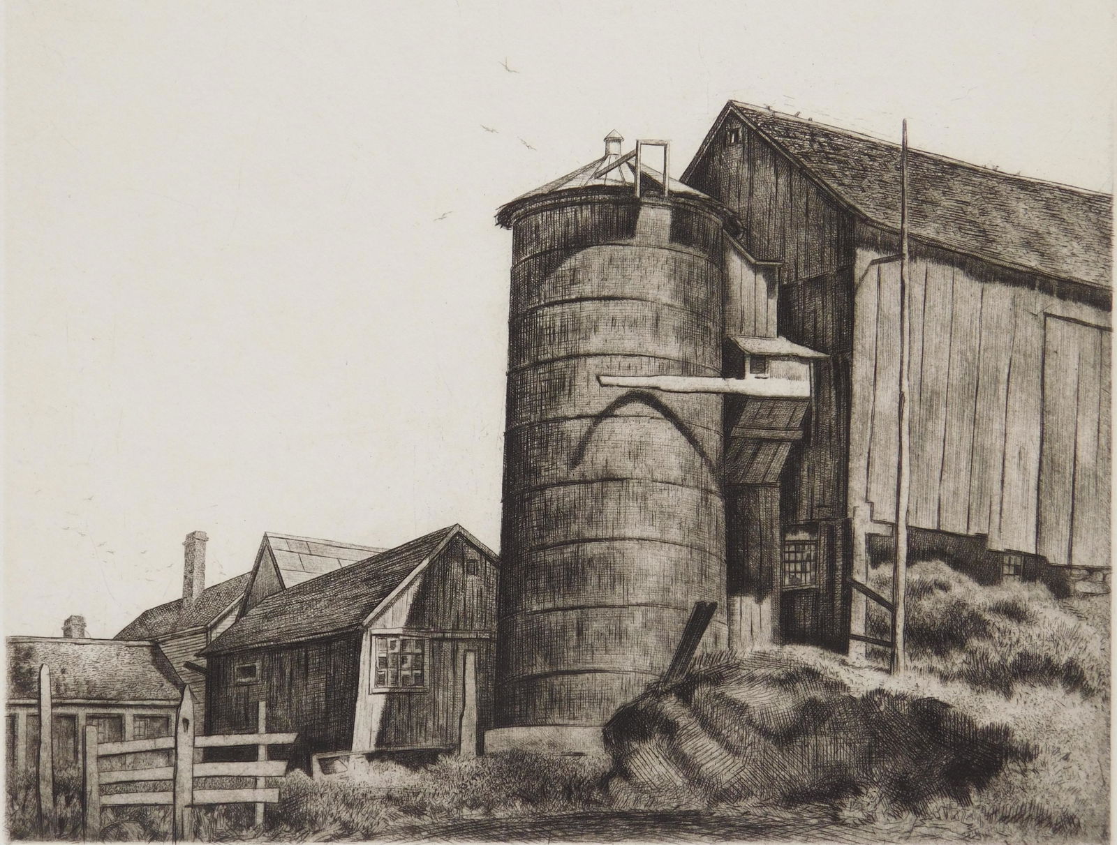 Armin Landeck etching (1 of 3)