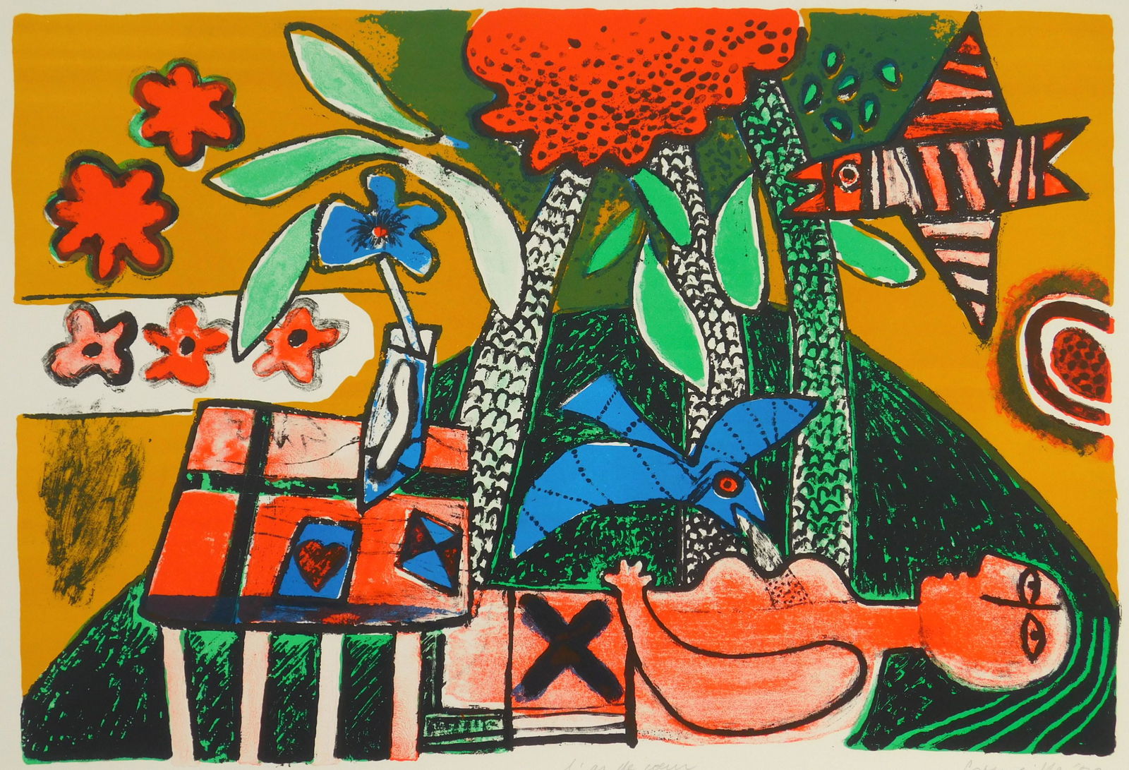 Sold at Auction: Corneille, GUILLAUME CORNEILLE (1922 - 2010