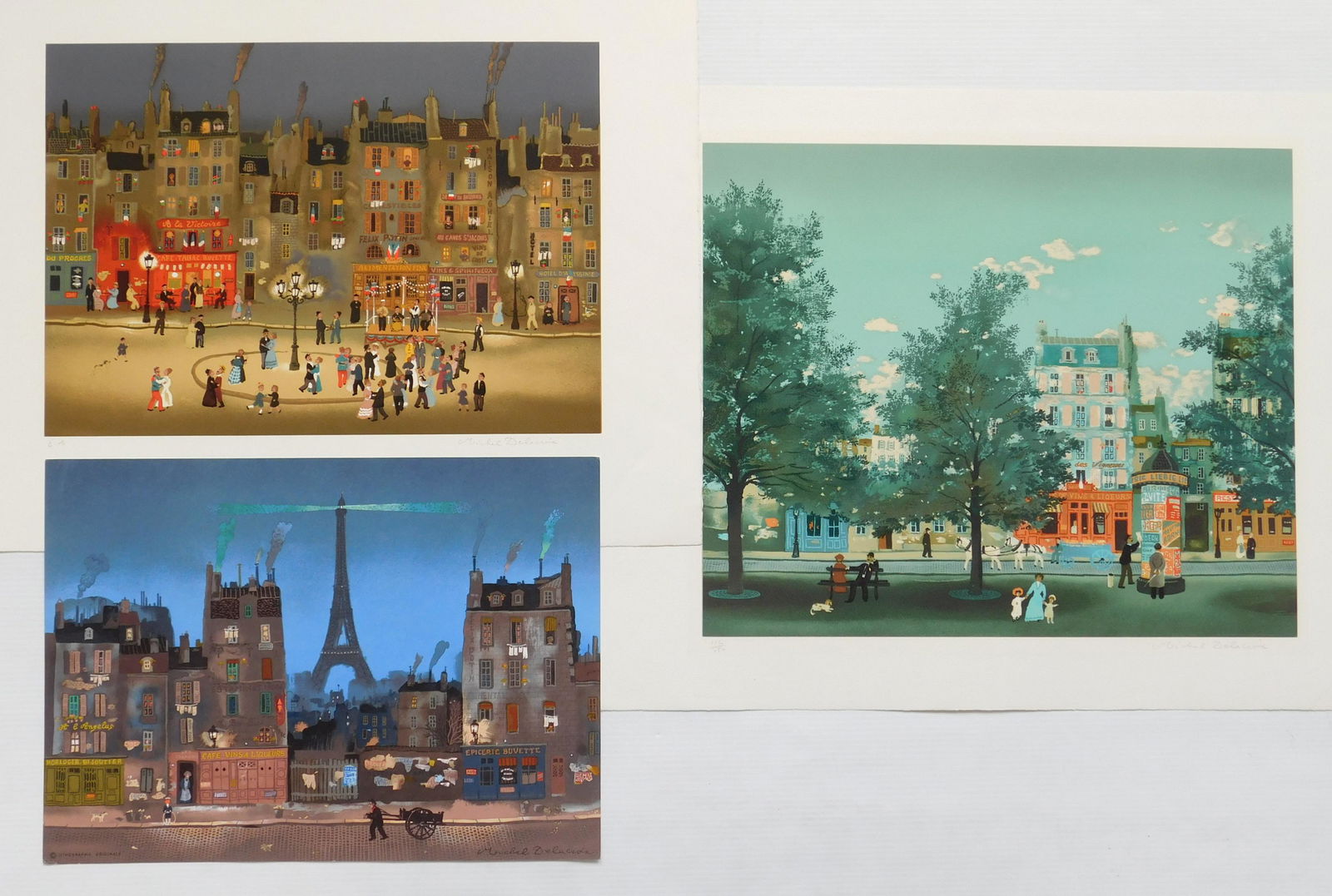3 Michel Delacroix lithographs (1 of 10)
