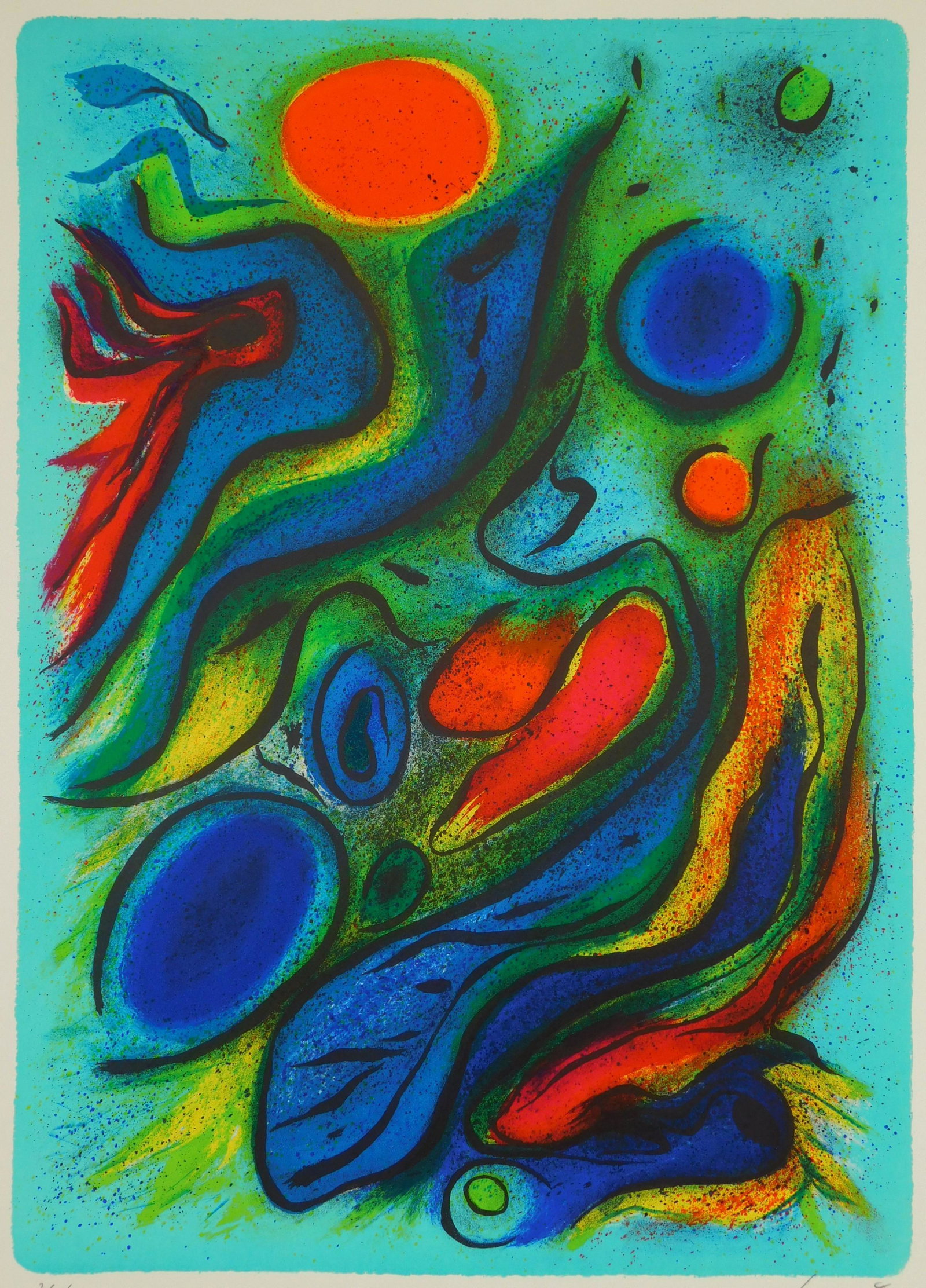 Gustave Singier lithograph (1 of 4)