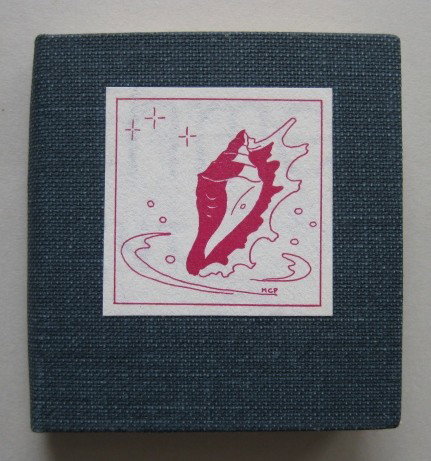 Mildred C. Pratt- Music of Oberon- book: Pratt, Mildred Claire- The Music of Oberon- New Britain, CT: Robert E. Massmann 1975, limited edition 130 of 250 copies. Compiled and illustrated by Mildred Claire Pratt. Poetry about seashells printe