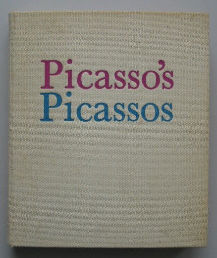D. D. Duncan- Picasso's Picassos book: Duncan, David Douglas- Picasso's Picassos- Harper & Row, New York, 1961, first edition, thick large quarto, purple and teal titled woven cloth covered boards, tipped in color plates.