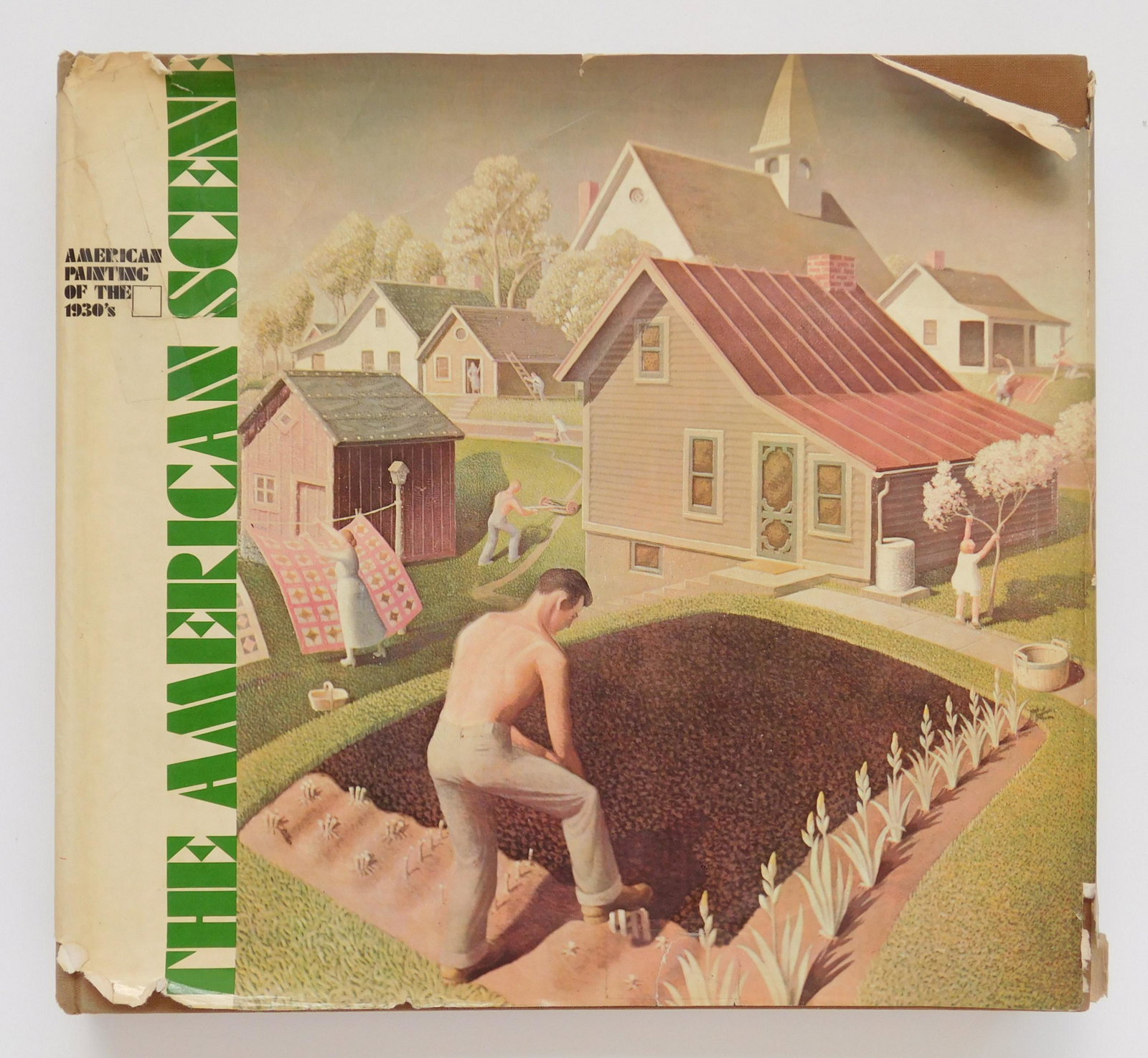 ''The American Scene: American Painting of the 19: Matthew Baigell. ''The American Scene: American Painting of the 1930's.'' Praeger Publishers, 1974, New York, NY. Hardbound with dust jacket, dust jacket as is