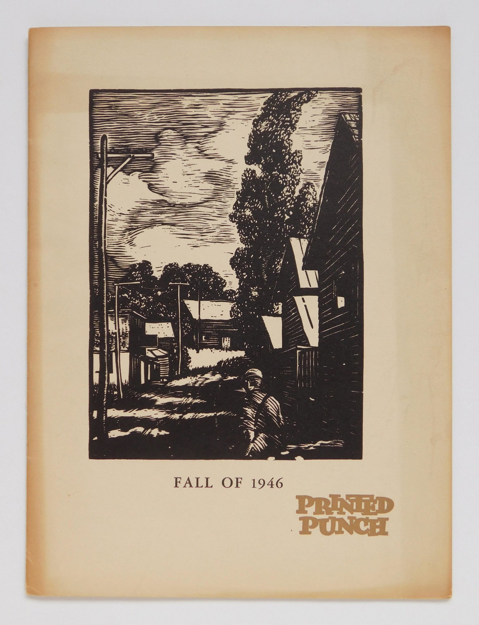 Norman Kent. ''Fall of 1946: Printed Punch.'': Norman Kent. ''Fall of 1946: Printed Punch.'' The Humphrey Press, 1946, Geneva, NY. Paperback.