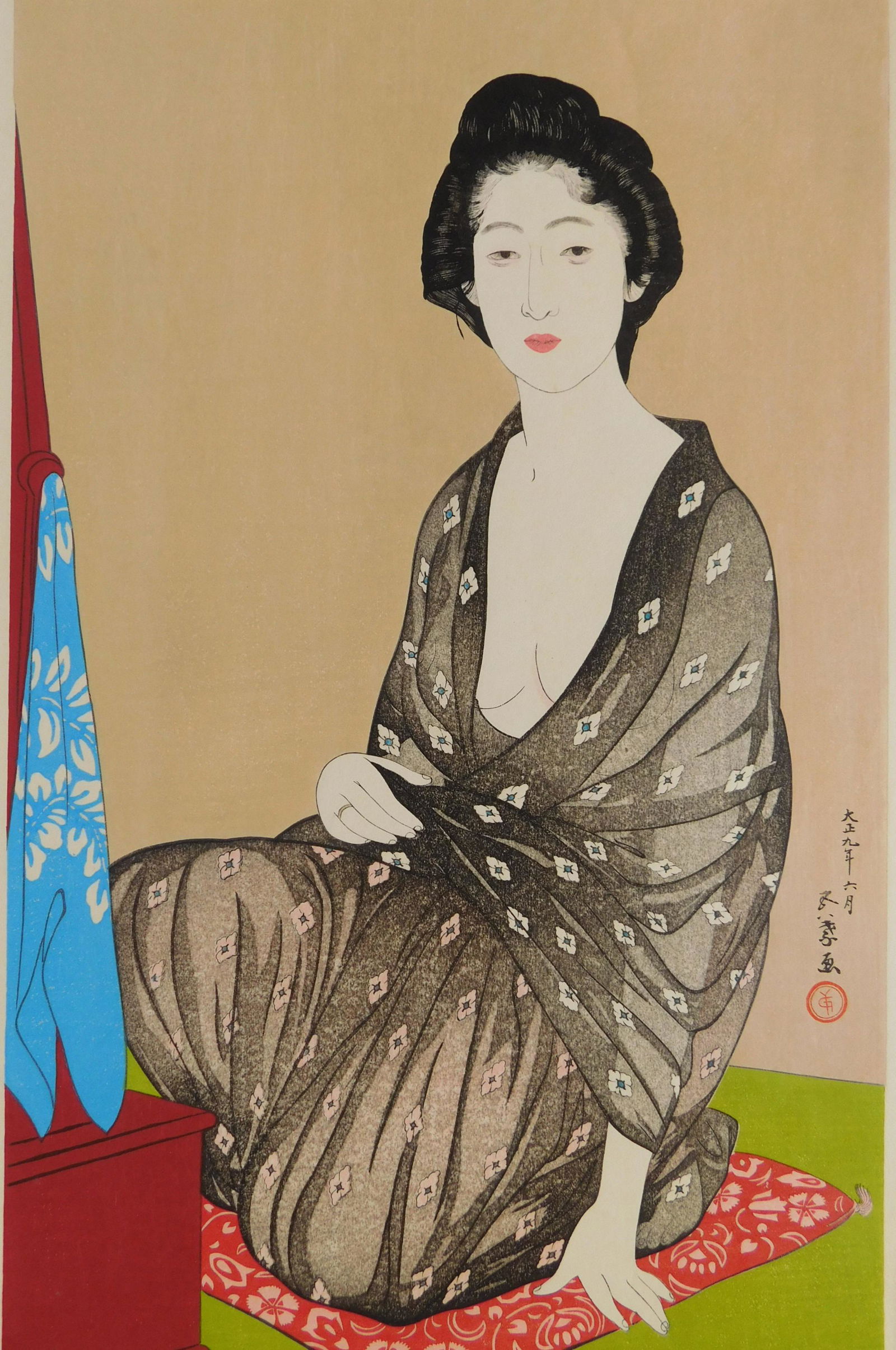 Goyo Hashiguchi woodblock (1 of 4)
