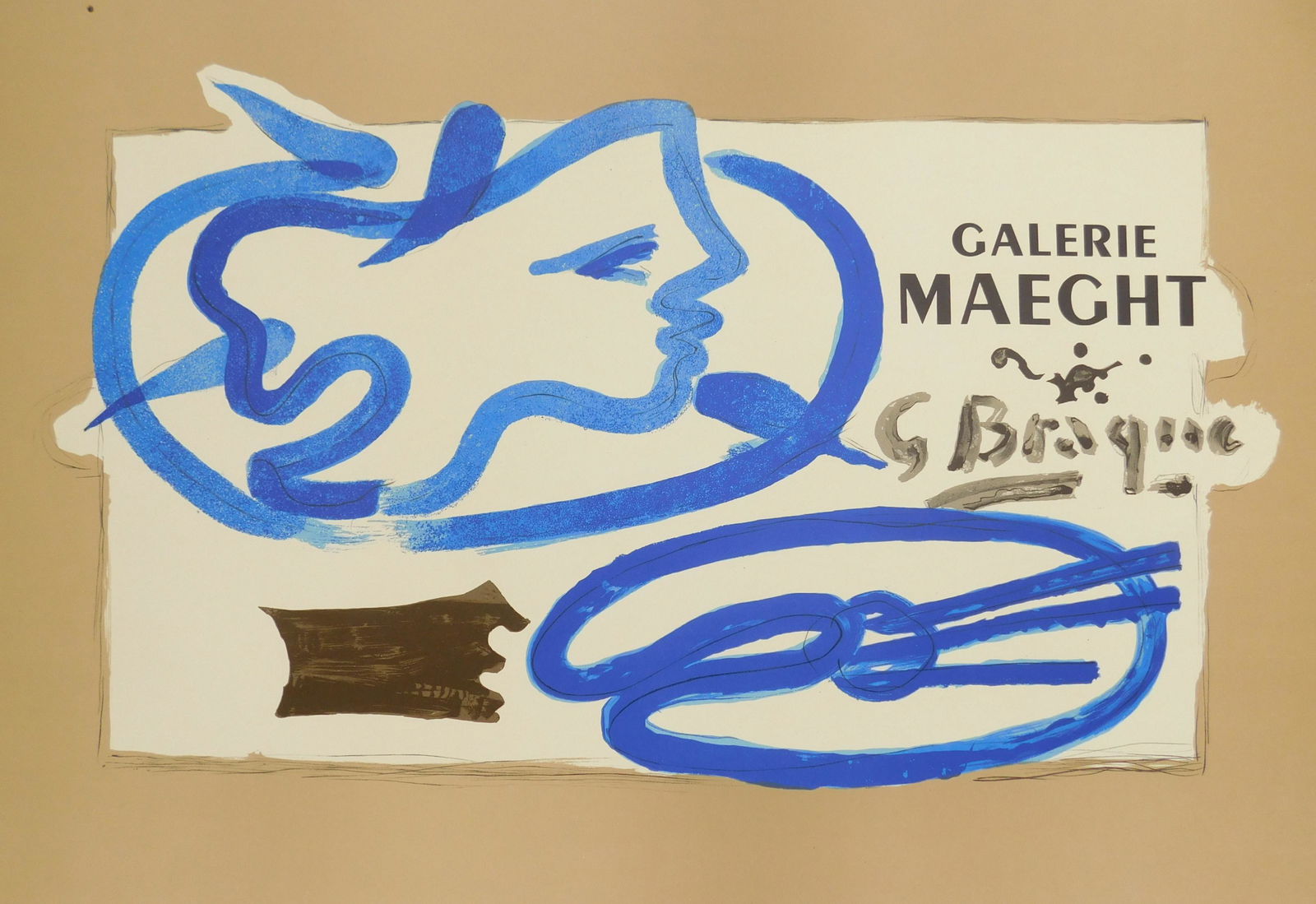 after Georges Braque lithograph poster (1 of 3)