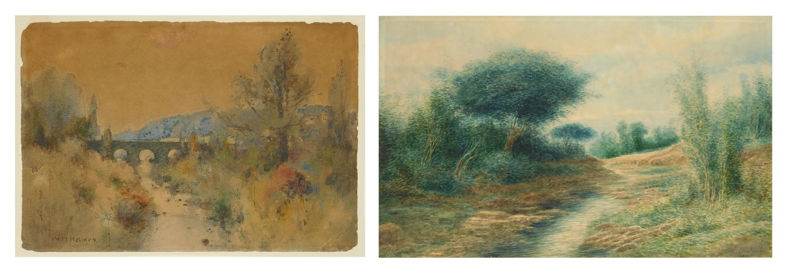 2 American watercolors (1 of 10)