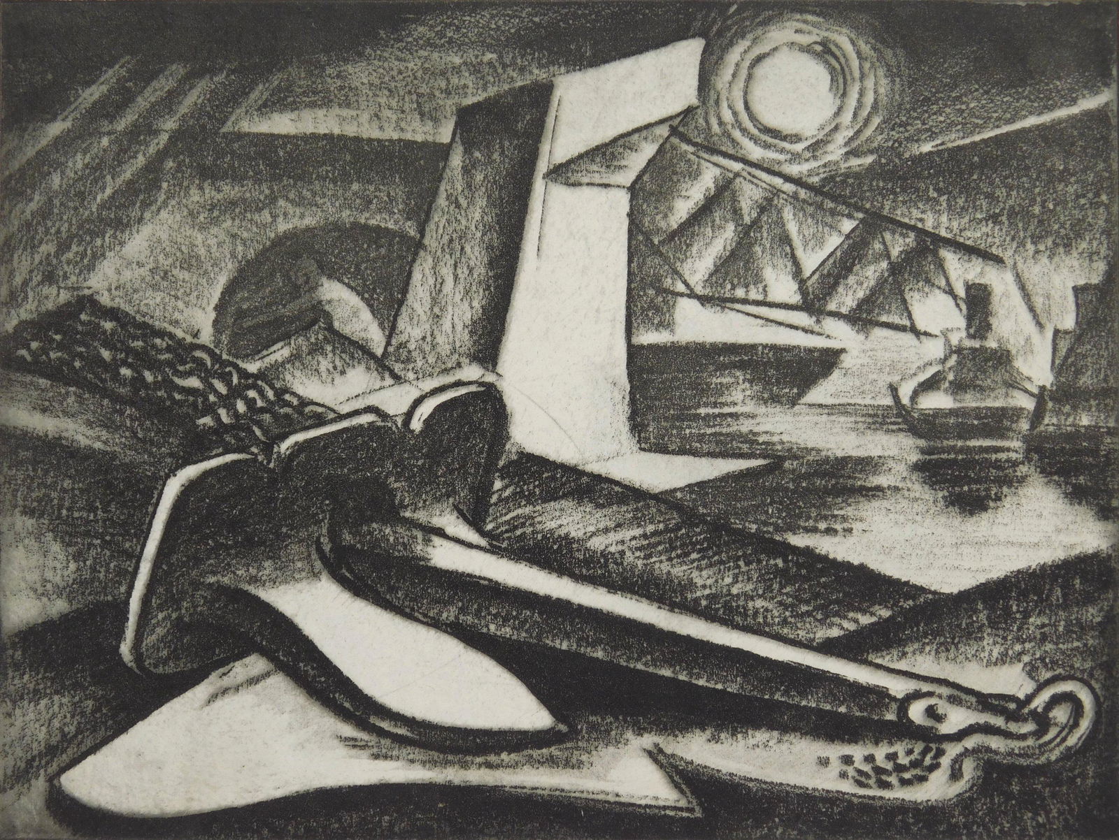 Kalman Kubinyi aquatint (1 of 3)